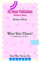 Were You There? SSAA choral sheet music cover
